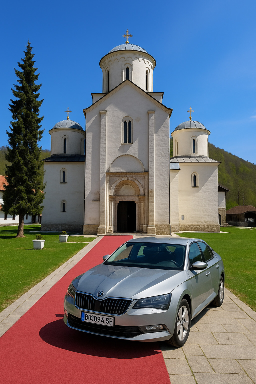 Individualni prevoz do Manastira Mileševa